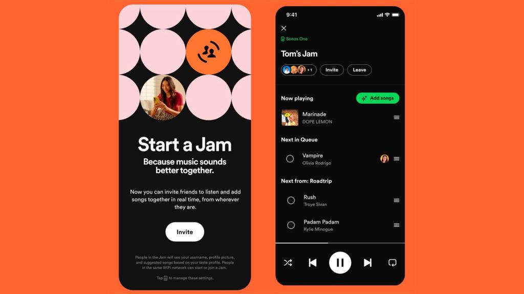 Jam en Spotify