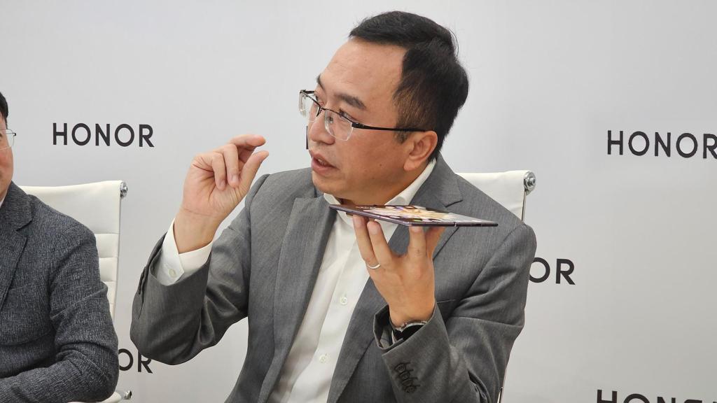 George Zhao en la entrevista en IFA