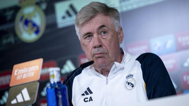 Ancelotti, en rueda de prensa