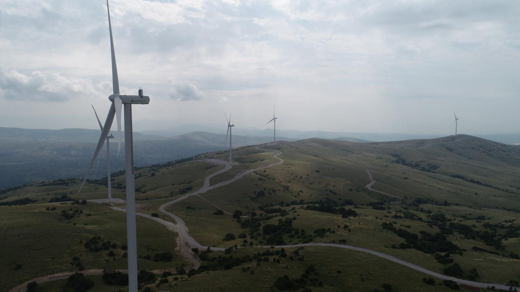 Parque eólico de Iberdrola en Grecia