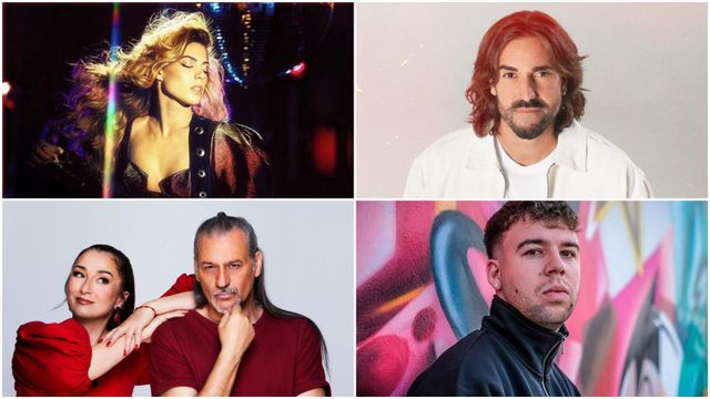 Algunos de los artistas que ofrecen conciertos en octubre en A Coruña.