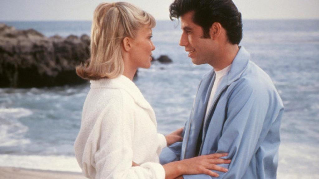 Sandy y Danny en Grease