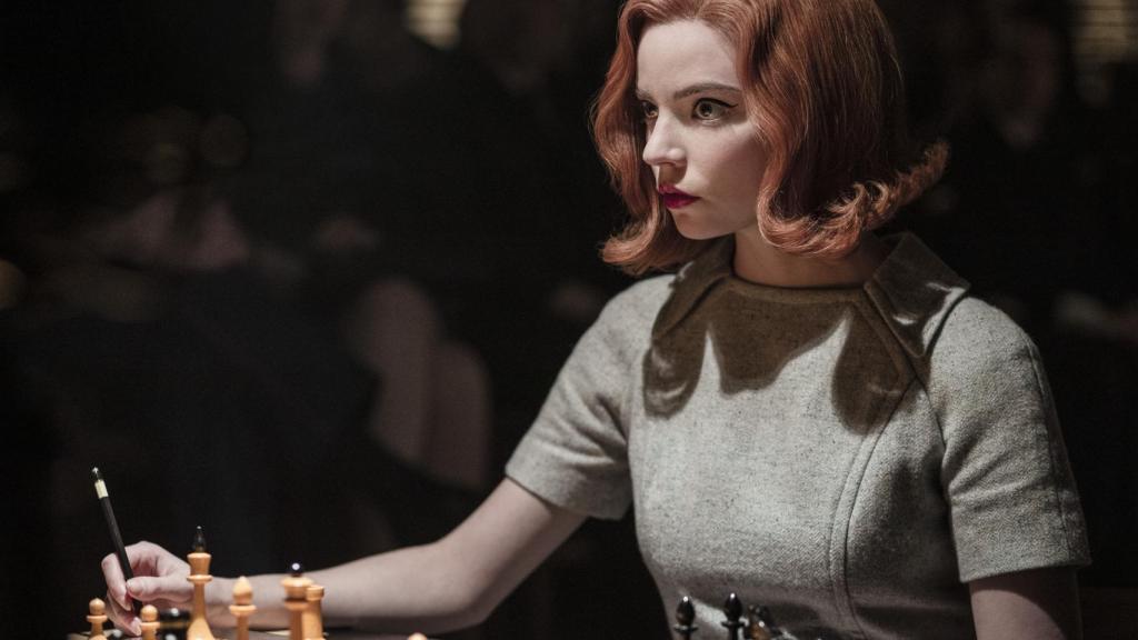 Anya Taylor-Joy en Gambito de dama