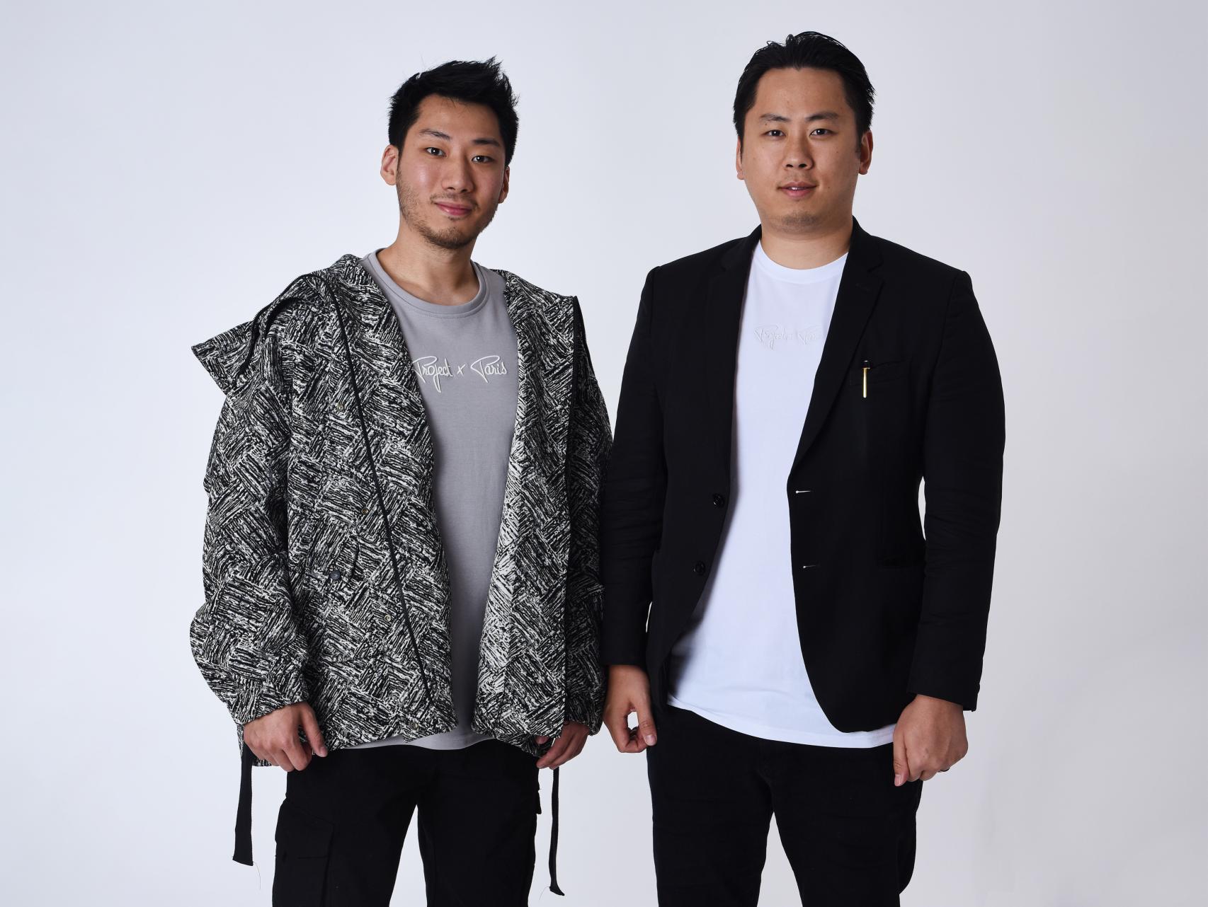 Los fundadores de Project X Paris: Maxime Gov (izquierda) y Jimmy Gov (derecha).
