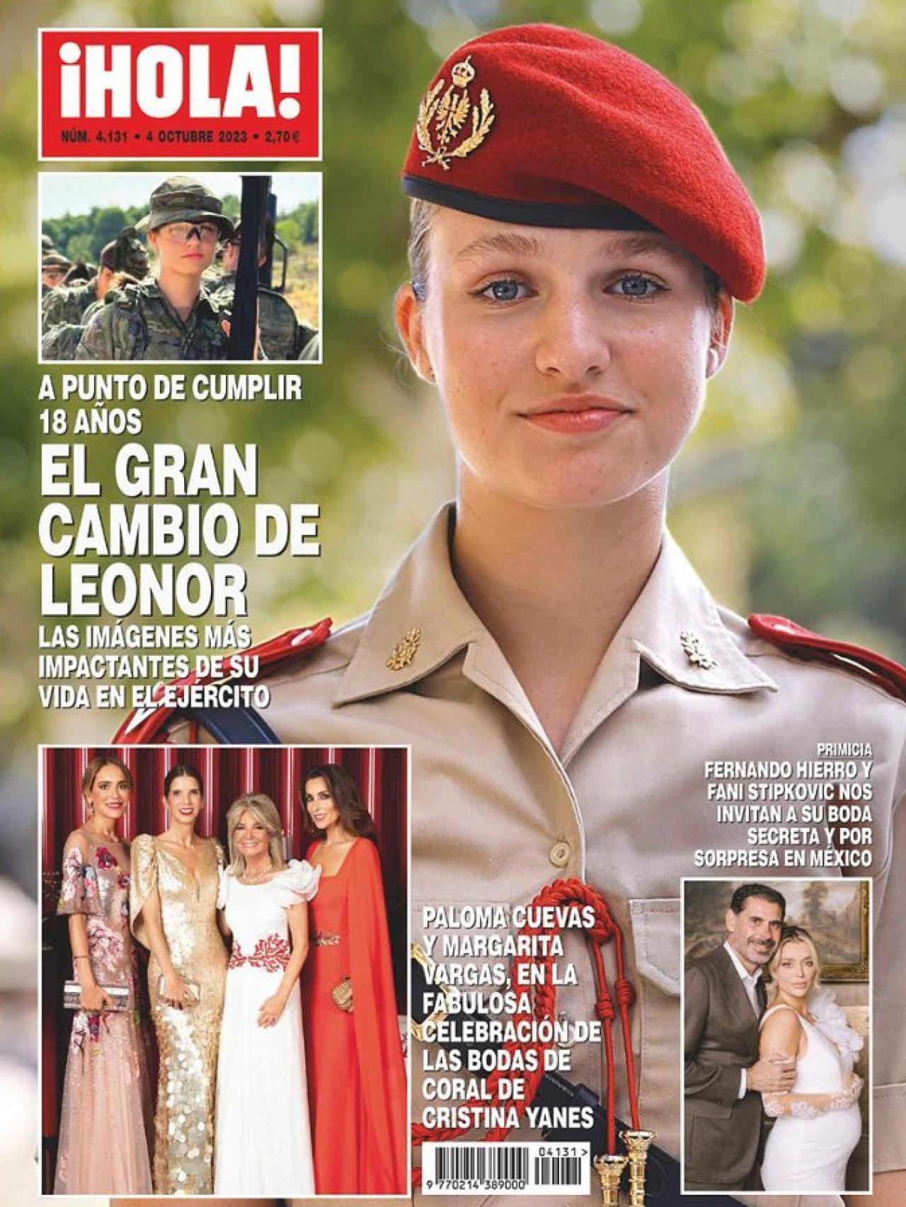 Portada de la revista '¡HOLA¡'