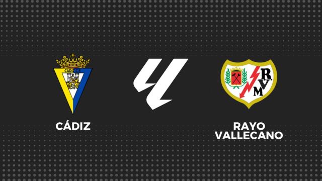 Cádiz - Rayo, fútbol en directo