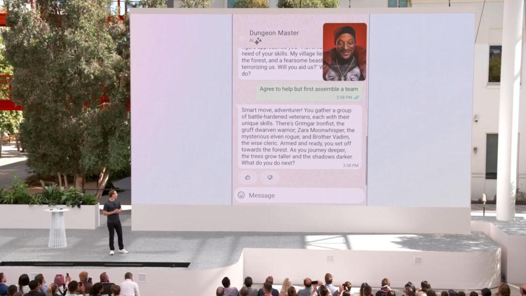 La IA de Meta permitirá 'hablar con famosos' en WhatsApp