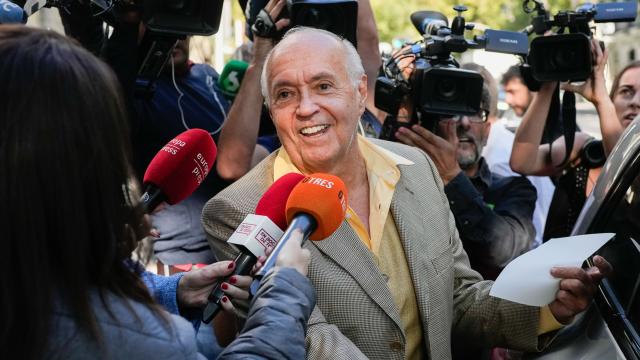 José Luis Moreno, a su salida de la Audiencia Nacional el pasado 27 de septiembre.