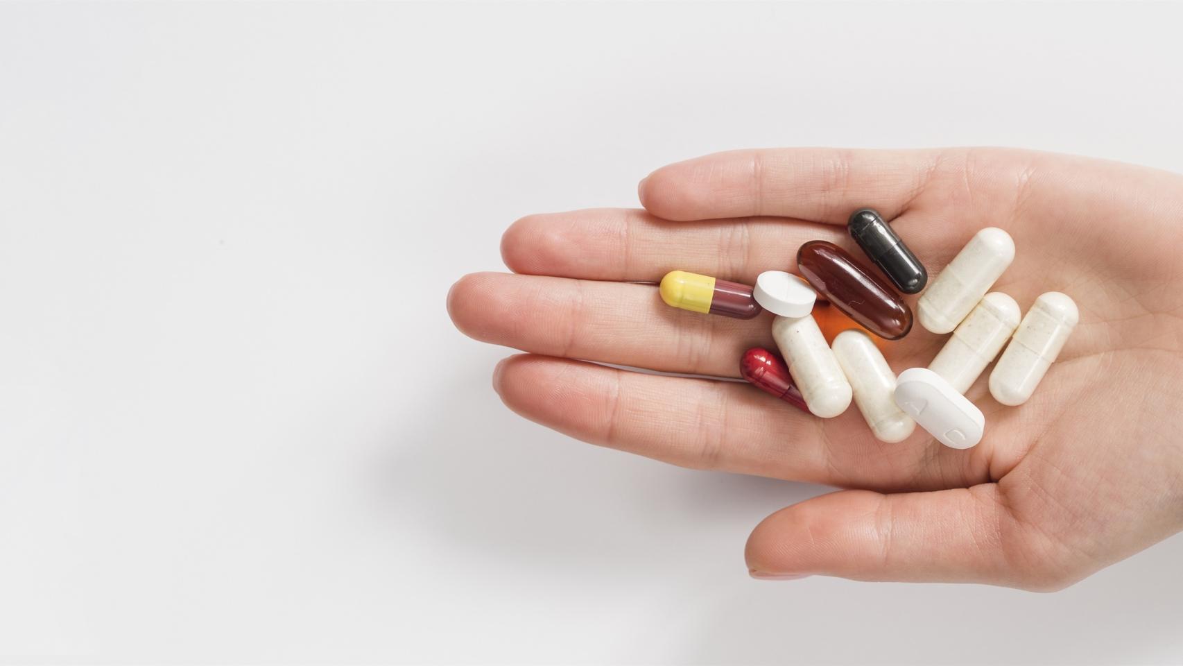 Varios medicamentos.