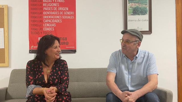 A la izquierda, Blanca (Vox); a la derecha, Aureliano (Unidas Montehermoso).