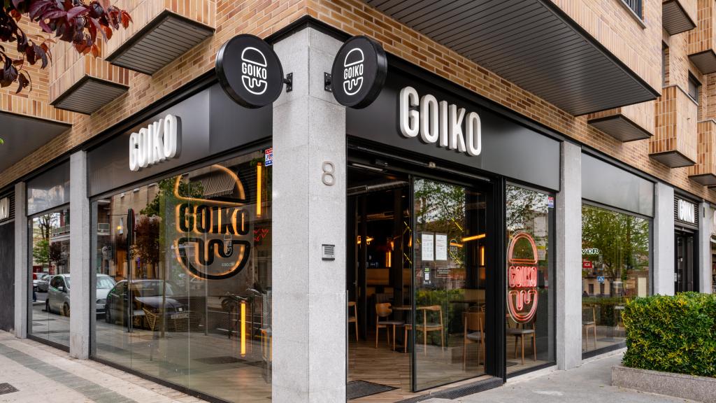 Fachada restaurante Goiko.