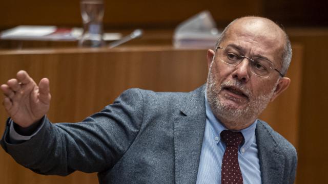 Francisco Igea en las Cortes de Castilla y León en una imagen de archivo.