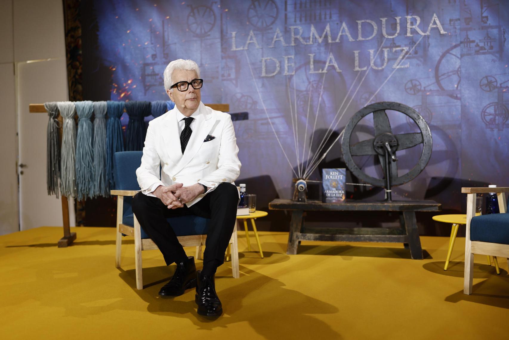 Ken Follett durante la presentación del libro, este jueves en Madrid. Foto: EFE/ Rodrigo Jiménez