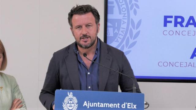 El alcalde de Elche, Pablo Ruz.