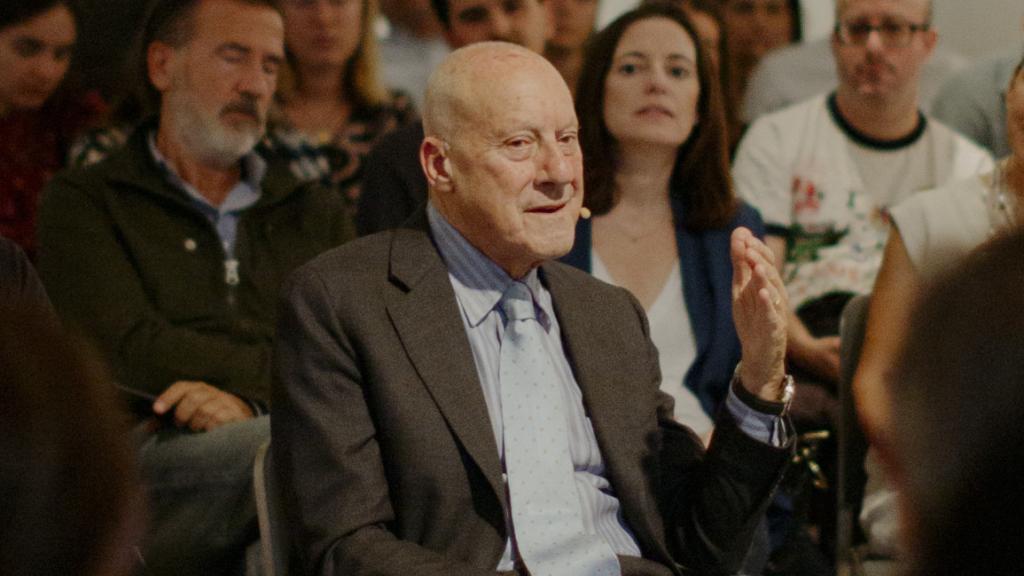 Norman Foster en Ivorypress © Pablo Gómez-Ogando. Courtesy Ivorypress