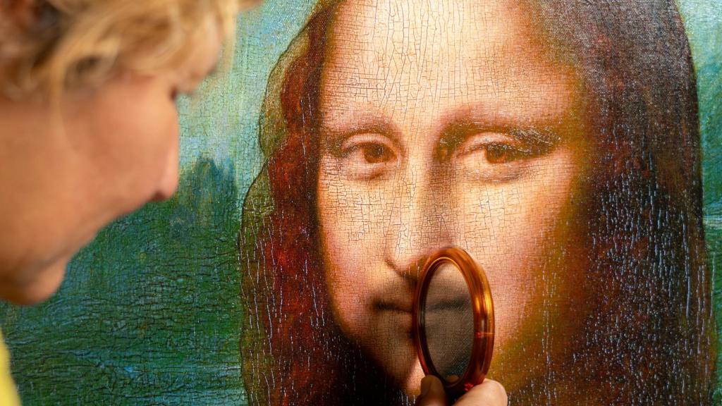 El espacio dedicado a la sonrisa de la Monna Lisa.