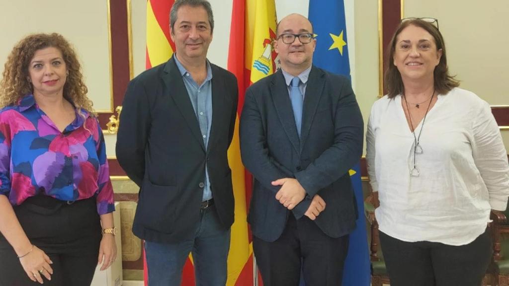 Reunión de Hablemos Español con el conseller de Cultura.