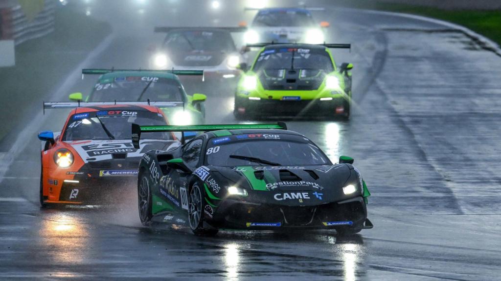 Jorge Cabezas en la carrera de Monza