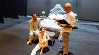 Morgan Blasco y María Pastor atienden las directrices de Juan Pastor en el Principal de Alicante.