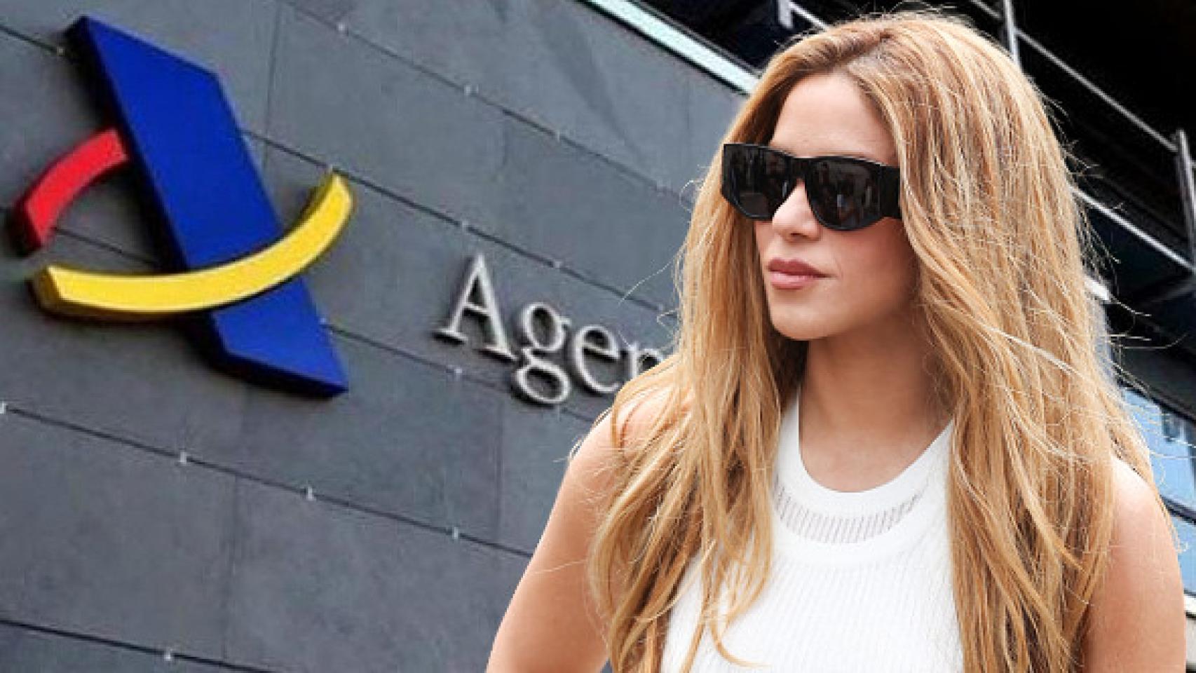Shakira, en un montaje de JALEOS.