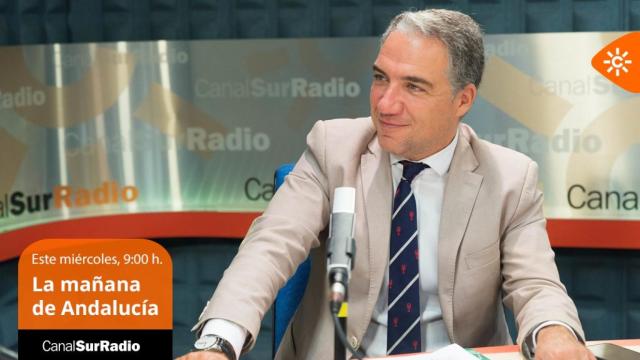 El coordinador general del PP nacional, Elías Bendodo, en Canal Sur.