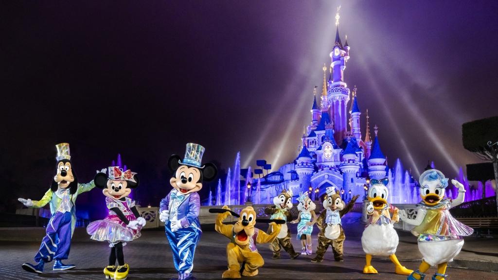 Imagen del 30 aniversario de Disneyland París.