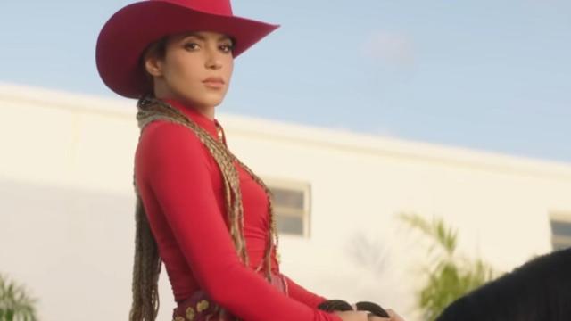 Fotograma de la última canción de Shakira.