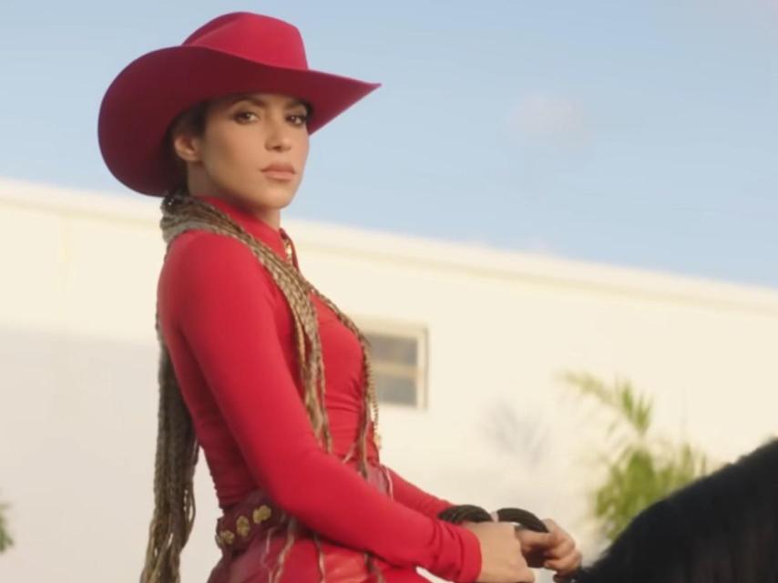 Fotograma de la última canción de Shakira.