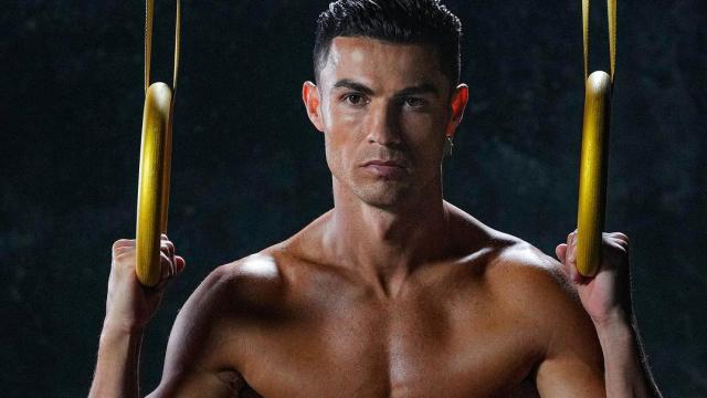 Cristiano Ronaldo durante un acto promocional