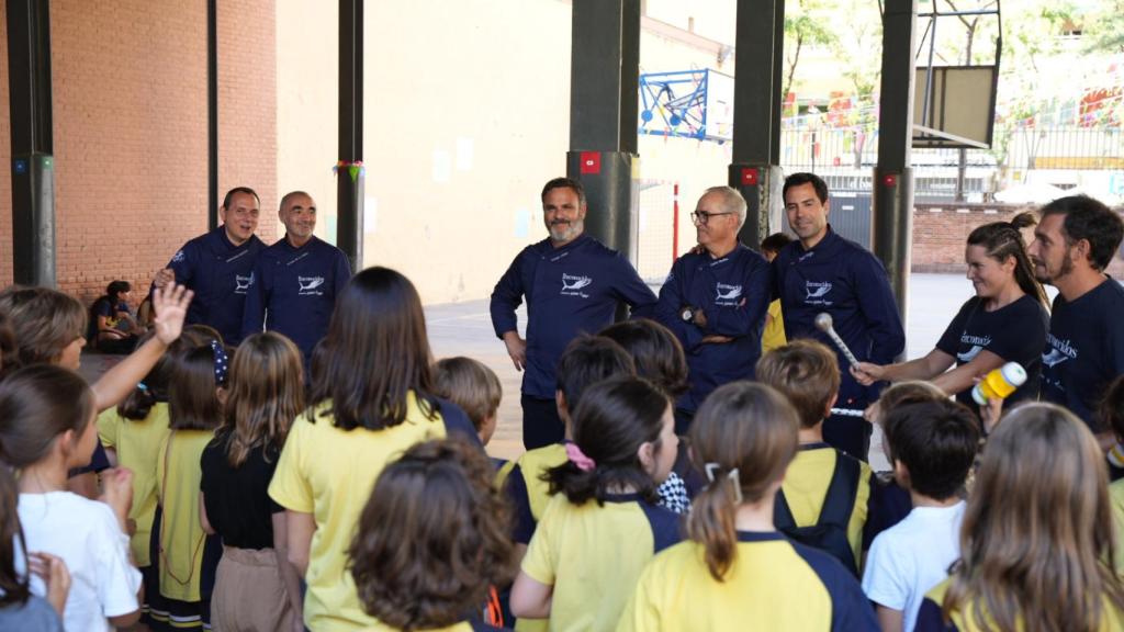 'Pezconocidos' en el colegio Decroly de Madrid.