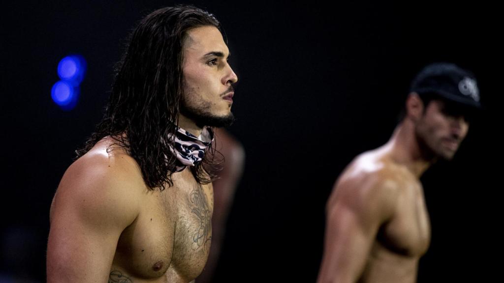 Carlo Costanzia en el desfile de Gran Canaria Swim Week, en 2020.