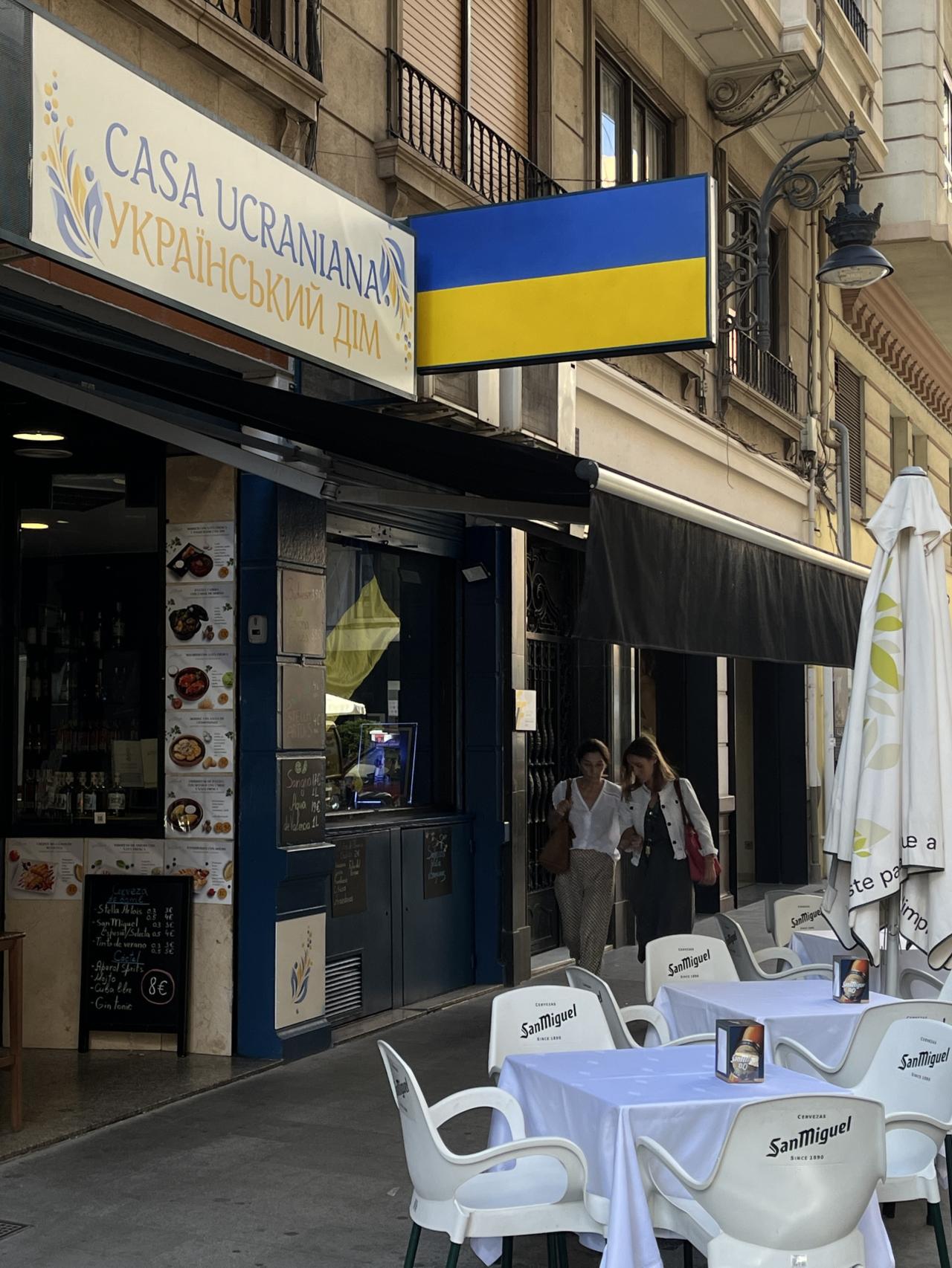 El restaurante Casa Ucraniana.