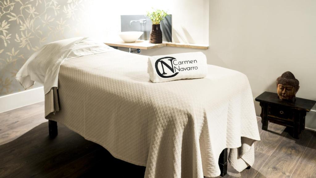 Cabina del Centro de estética de Carmen Navarro.