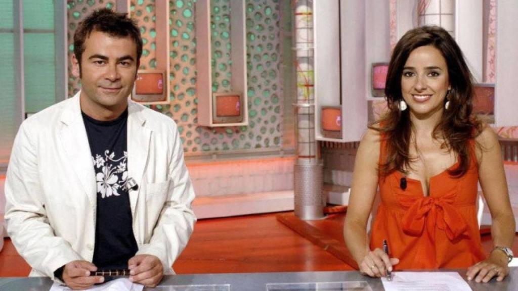 Jorge Javier Vázquez  y Carmen Alcayde, en 'Aquí hay tomate'.