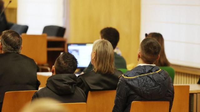 El Mancha, de espaldas durante el juicio