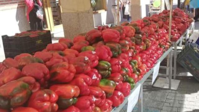 Imagen de la Feria del Pimiento de Benavente.