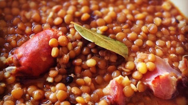 Lentejas estilo de la abuela.