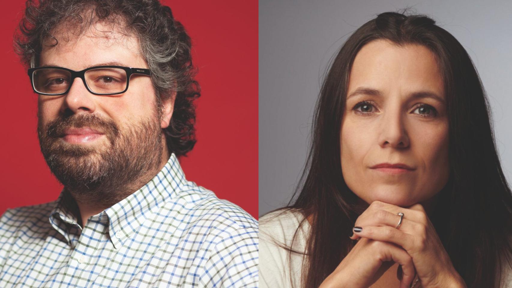Sergio del Molino y Leticia Martín.