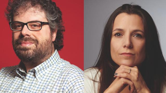 Sergio del Molino y Leticia Martín.
