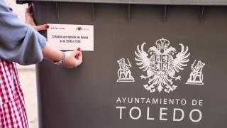 Los contendores 'anti bolseo' llegan a otras 12 calles del casco de Toledo: consulta la lista