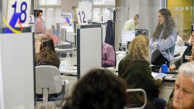 Oficina de la Agencia Tributaria.