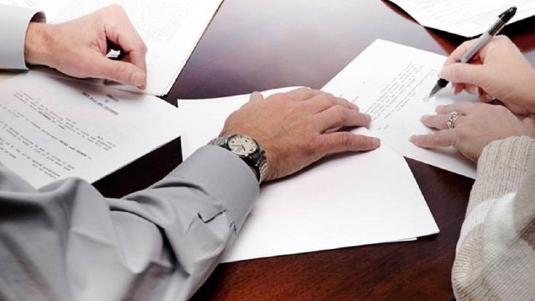 Una firma de herencia.