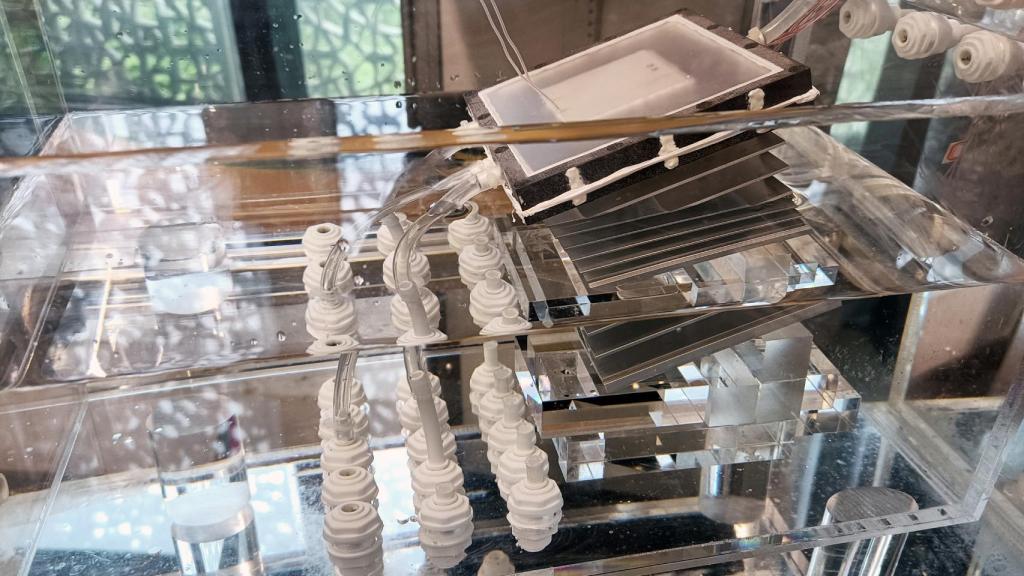 El prototipo final del sistema de desalinización