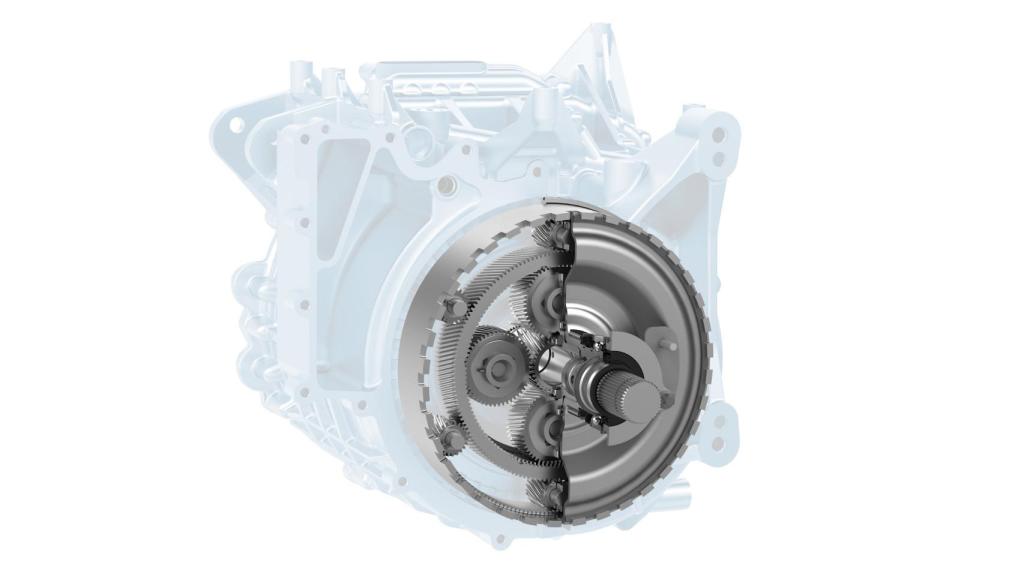 El reductor coaxial del nuevo motor eléctrico de ZF