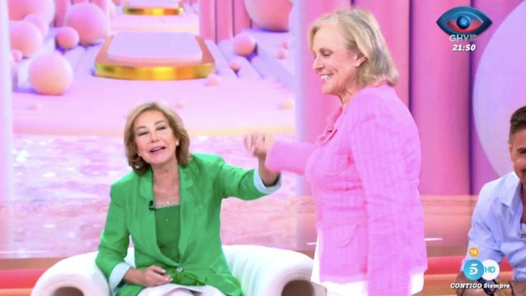 Ana Rosa Quintana y Paloma Barrientos en 'TardeAR'.