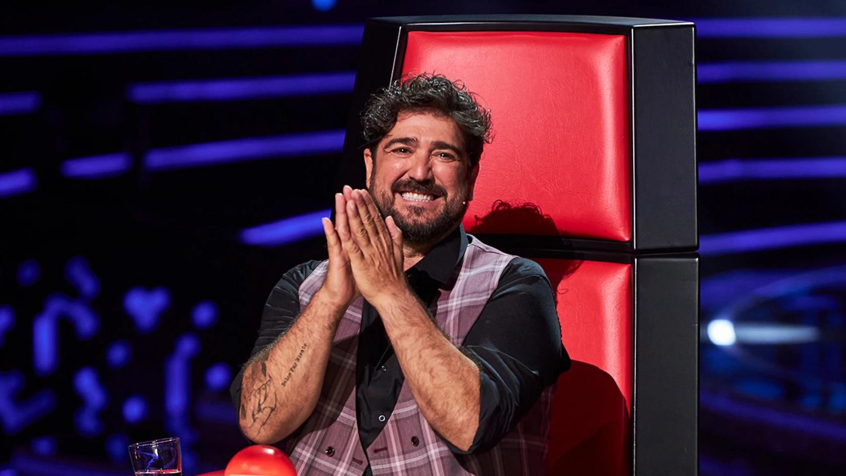 Antonio Orozco en 'La Voz'.