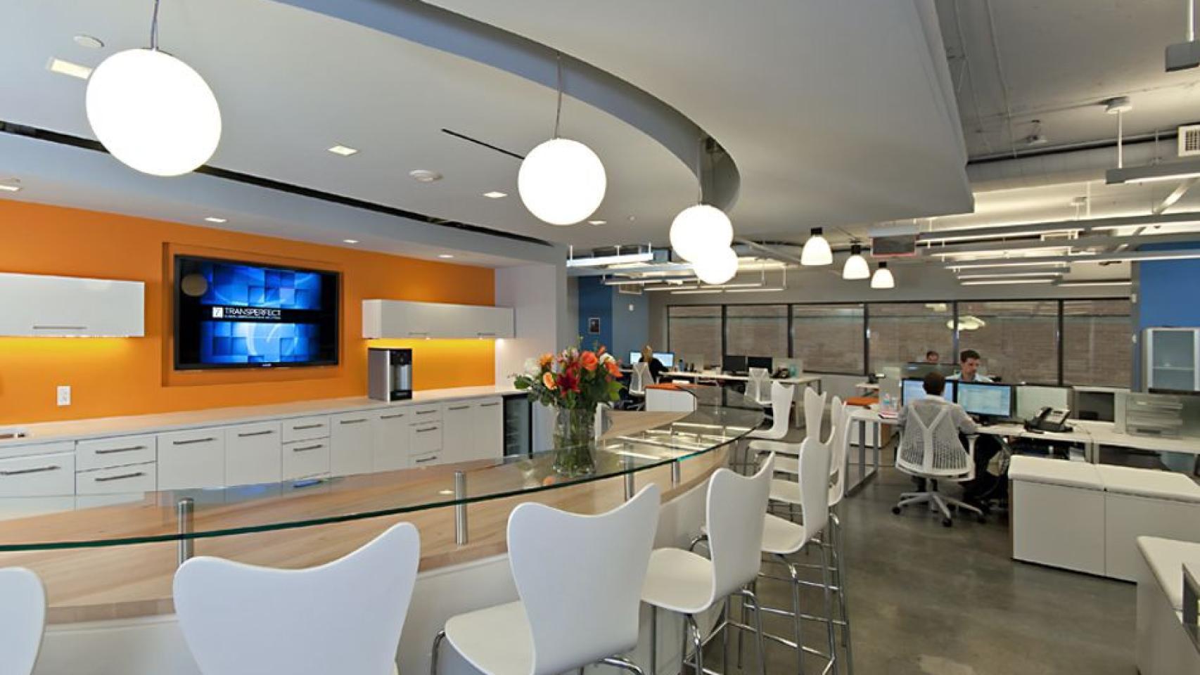 Oficinas de la empresa tecnológica de traducción TransPerfect.