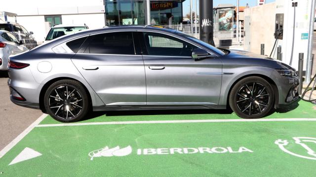 Versión probada del BYD Han.