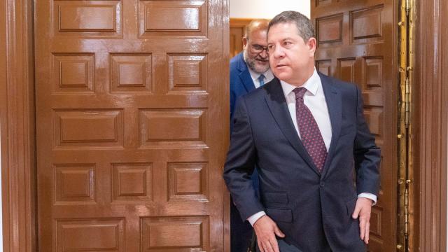 Emiliano García-Page, en una imagen del pasado mes de julio en las Cortes de Castilla-La Mancha