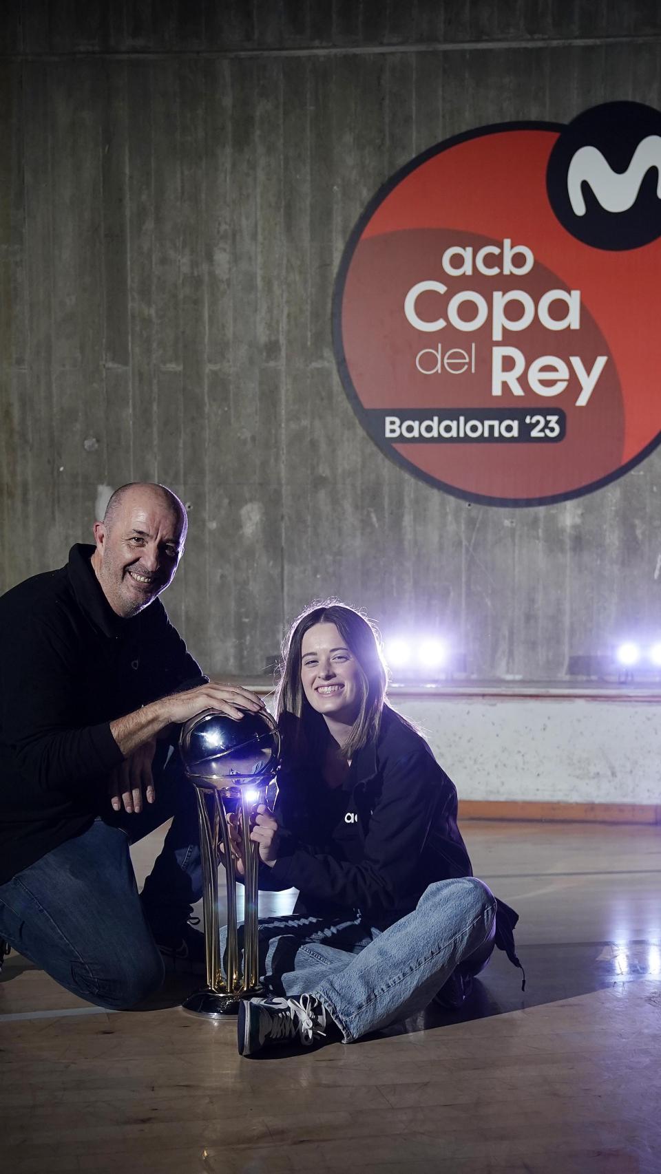Mariano y Raisa en la Copa.